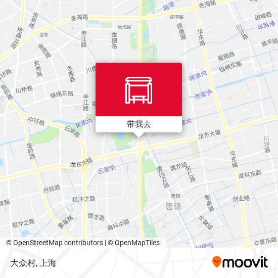 大众村地图