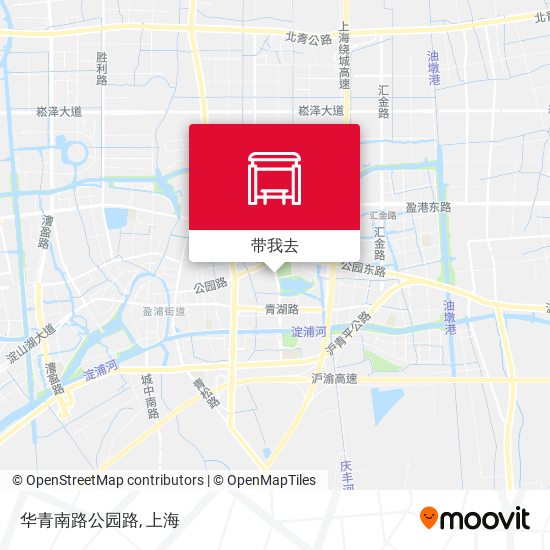 华青南路公园路地图