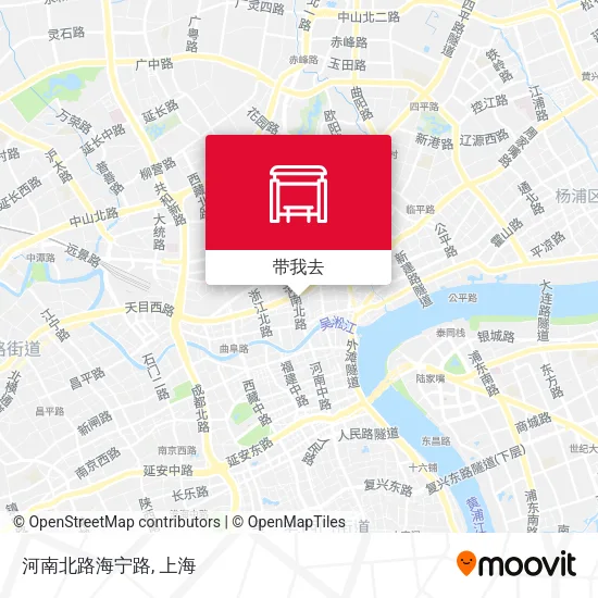 河南北路海宁路地图