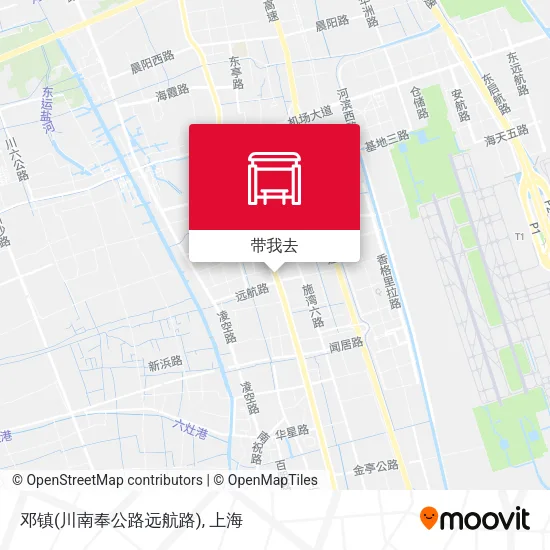 邓镇(川南奉公路远航路)地图