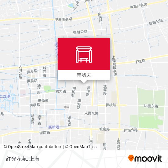 红光花苑地图