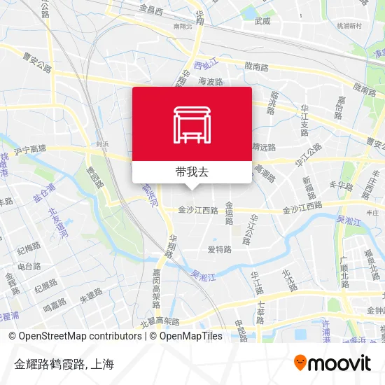 金耀路鹤霞路地图