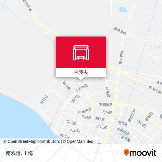南双港地图
