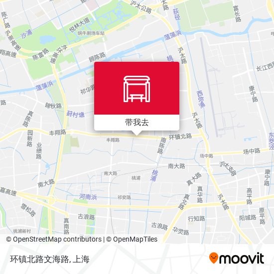 环镇北路文海路地图