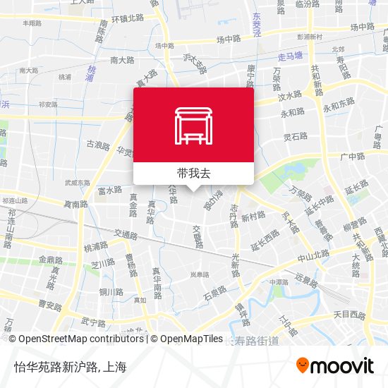 怡华苑路新沪路地图