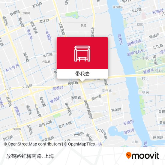 放鹤路虹梅南路地图