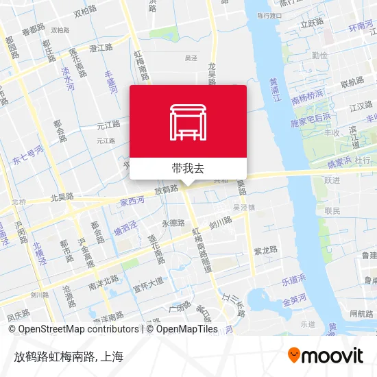放鹤路虹梅南路地图