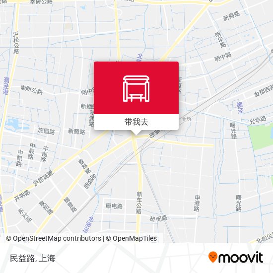 民益路地图