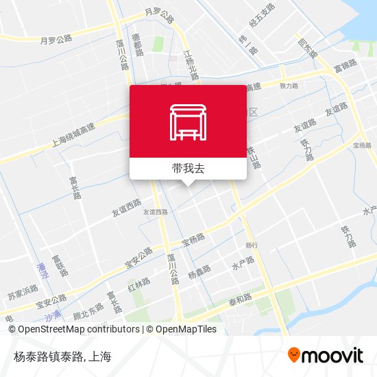 杨泰路镇泰路地图