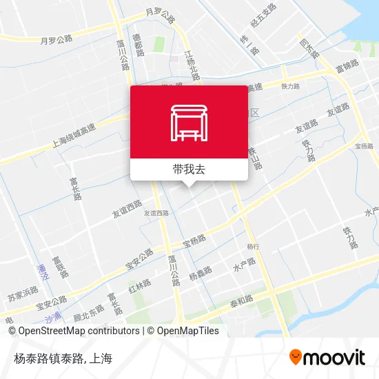 杨泰路镇泰路地图