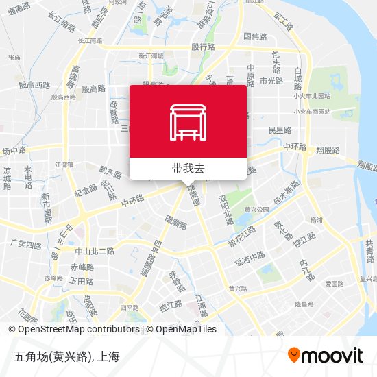 五角场(黄兴路)地图