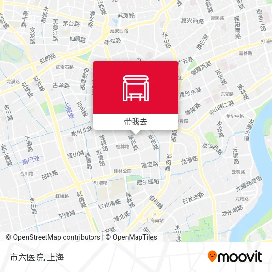 市六医院地图