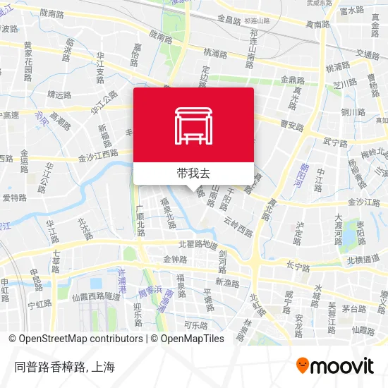 同普路香樟路地图