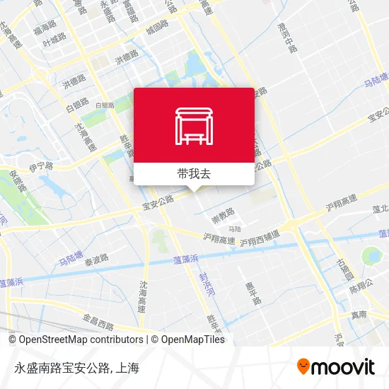 永盛南路宝安公路地图