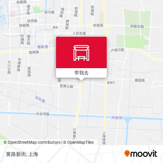 黄路新街地图