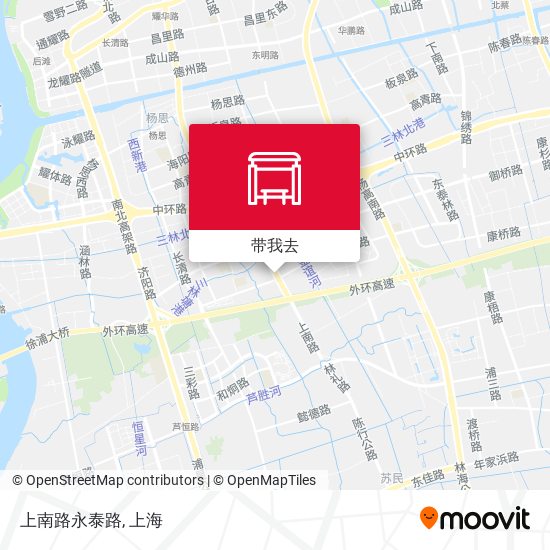 上南路永泰路地图