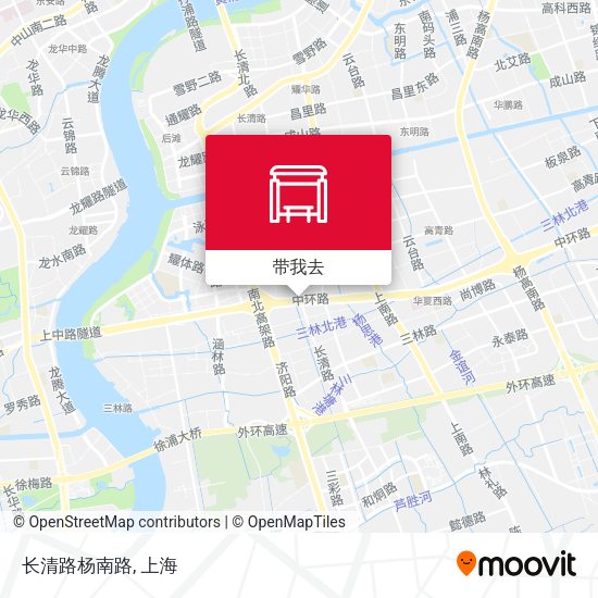 长清路杨南路地图
