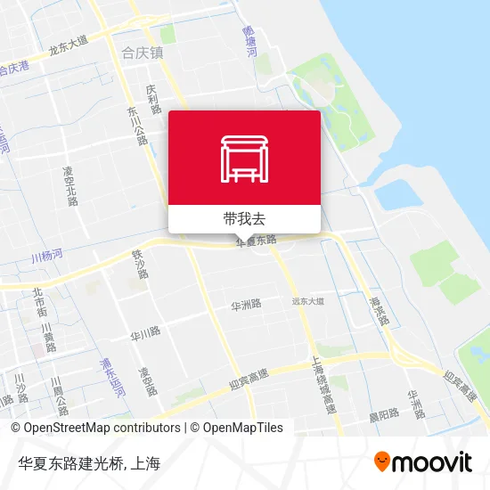 华夏东路建光桥地图