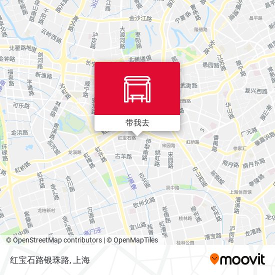 红宝石路银珠路地图
