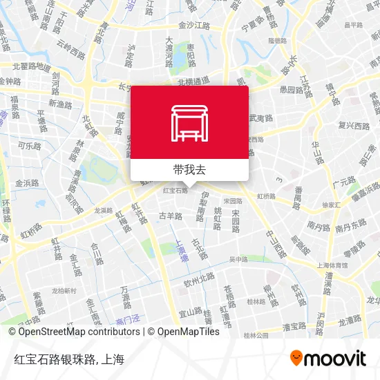 红宝石路银珠路地图
