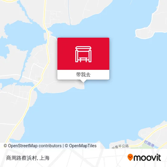 商周路蔡浜村地图
