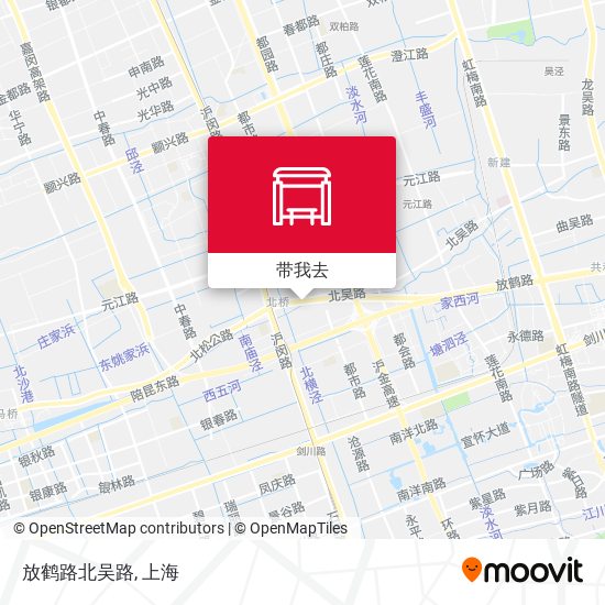 放鹤路北吴路地图