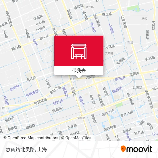 放鹤路北吴路地图