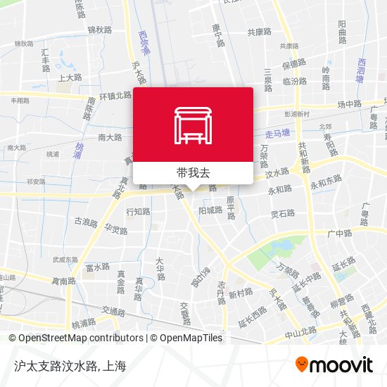 沪太支路汶水路地图
