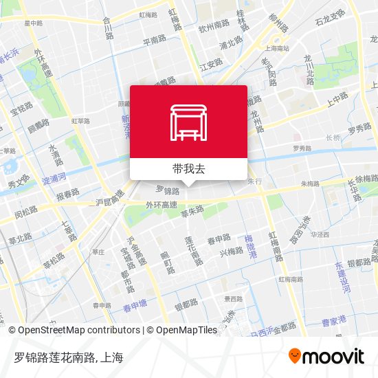 罗锦路莲花南路地图