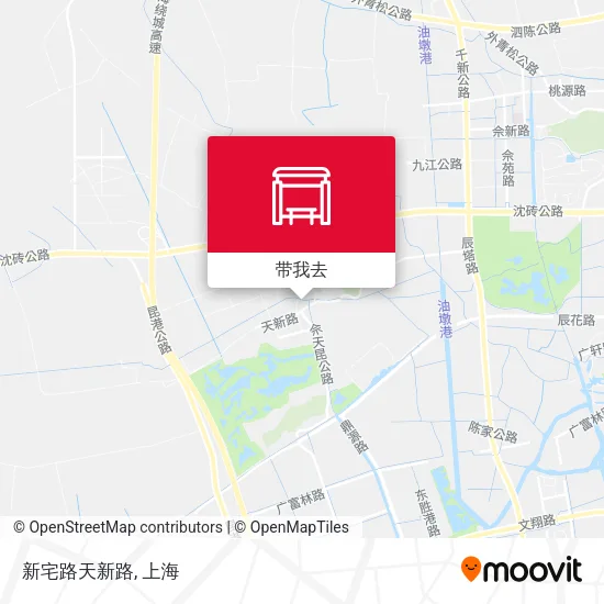 新宅路天新路地图