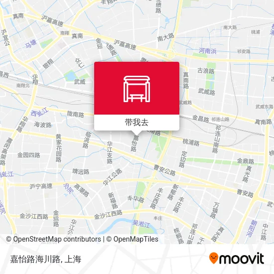 嘉怡路海川路地图