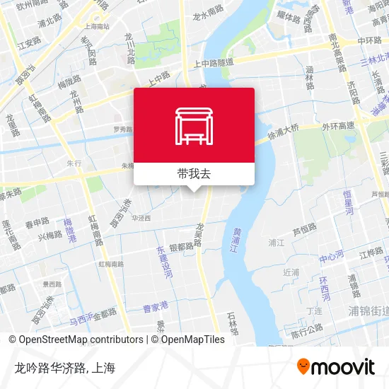 龙吟路华济路地图
