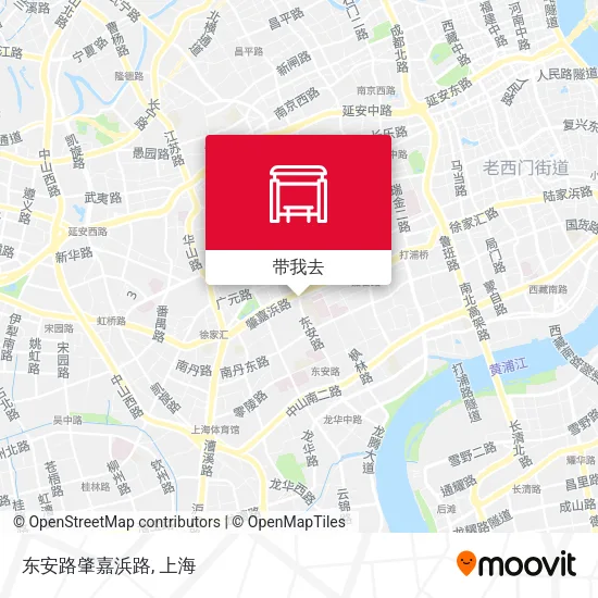 东安路肇嘉浜路地图
