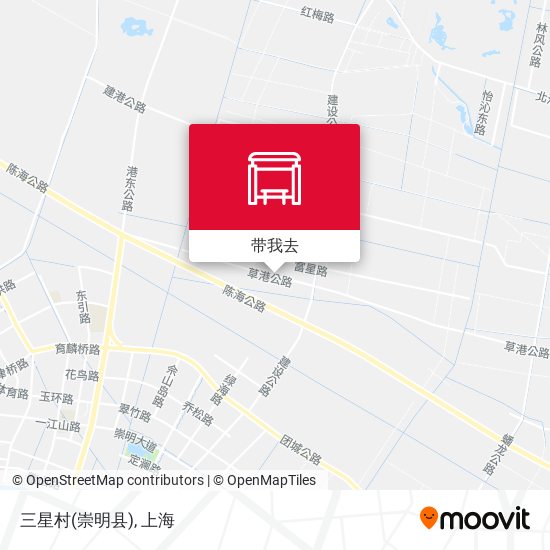 三星村(崇明县)地图