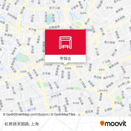 虹桥路宋园路地图