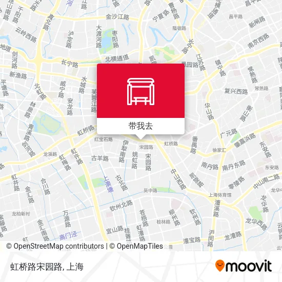 虹桥路宋园路地图