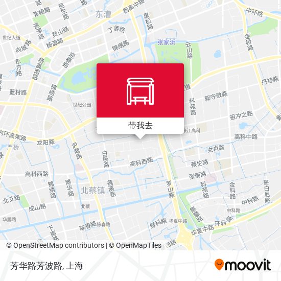 芳华路芳波路地图