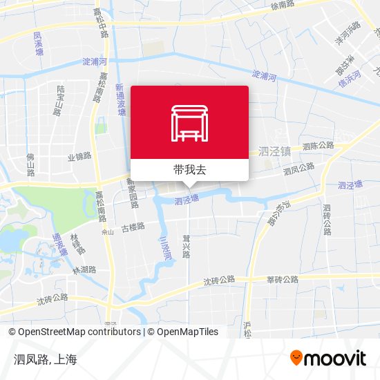 泗凤路地图