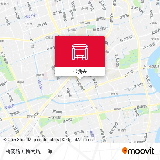 梅陇路虹梅南路地图