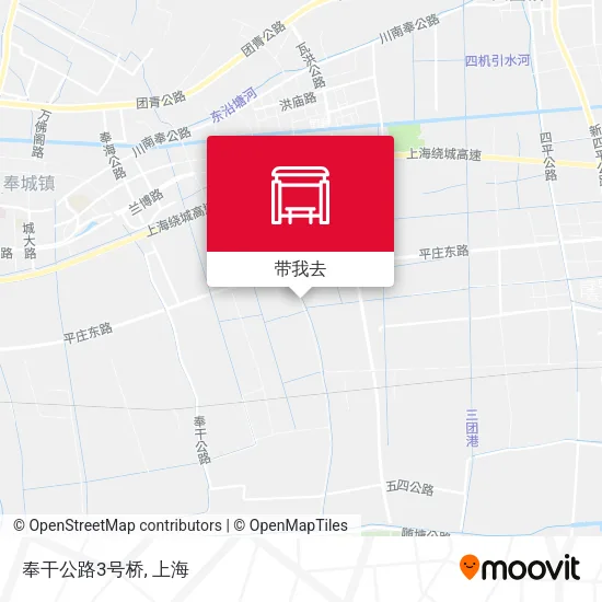 奉干公路3号桥地图
