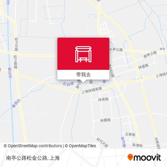 南亭公路松金公路地图