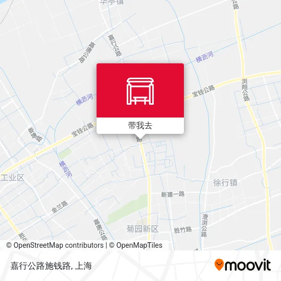 嘉行公路施钱路地图