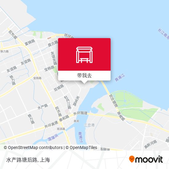 水产路塘后路地图