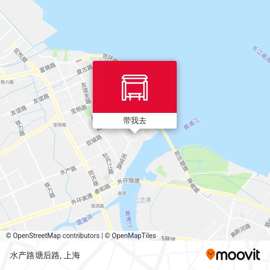 水产路塘后路地图
