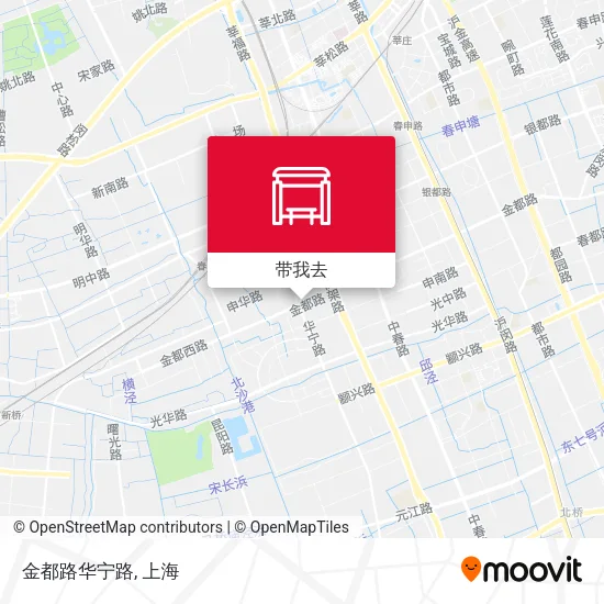 金都路华宁路地图