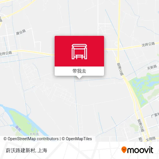 蔚沃路建新村地图