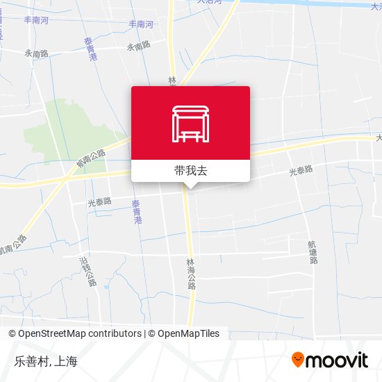 乐善村地图