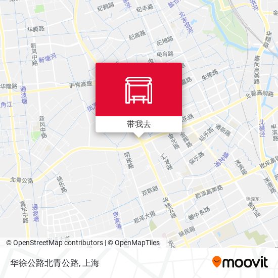华徐公路北青公路地图