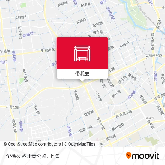 华徐公路北青公路地图