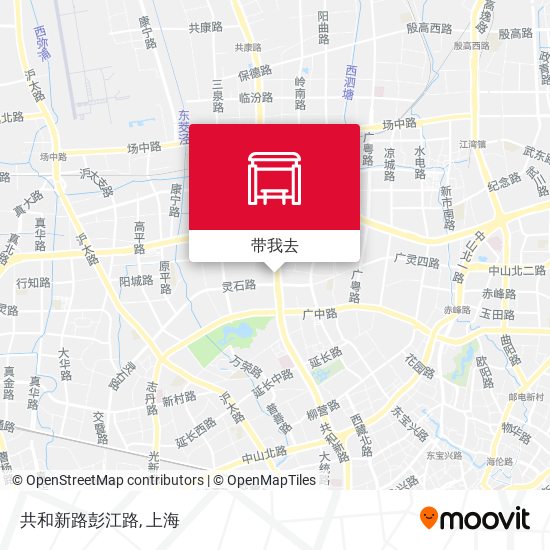 共和新路彭江路地图